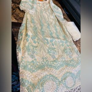 Very gorgeous Indian dress all over stonework…